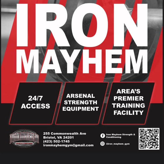Iron Mayhem FB logo