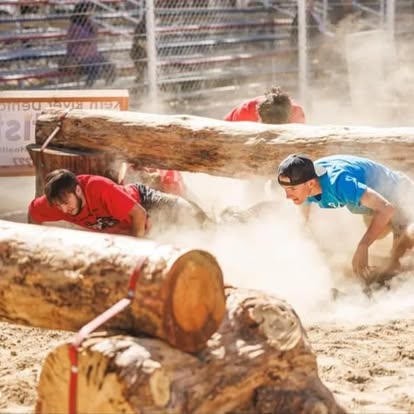 These gym owners hold a obstacle race annually to raise money for local charities. 