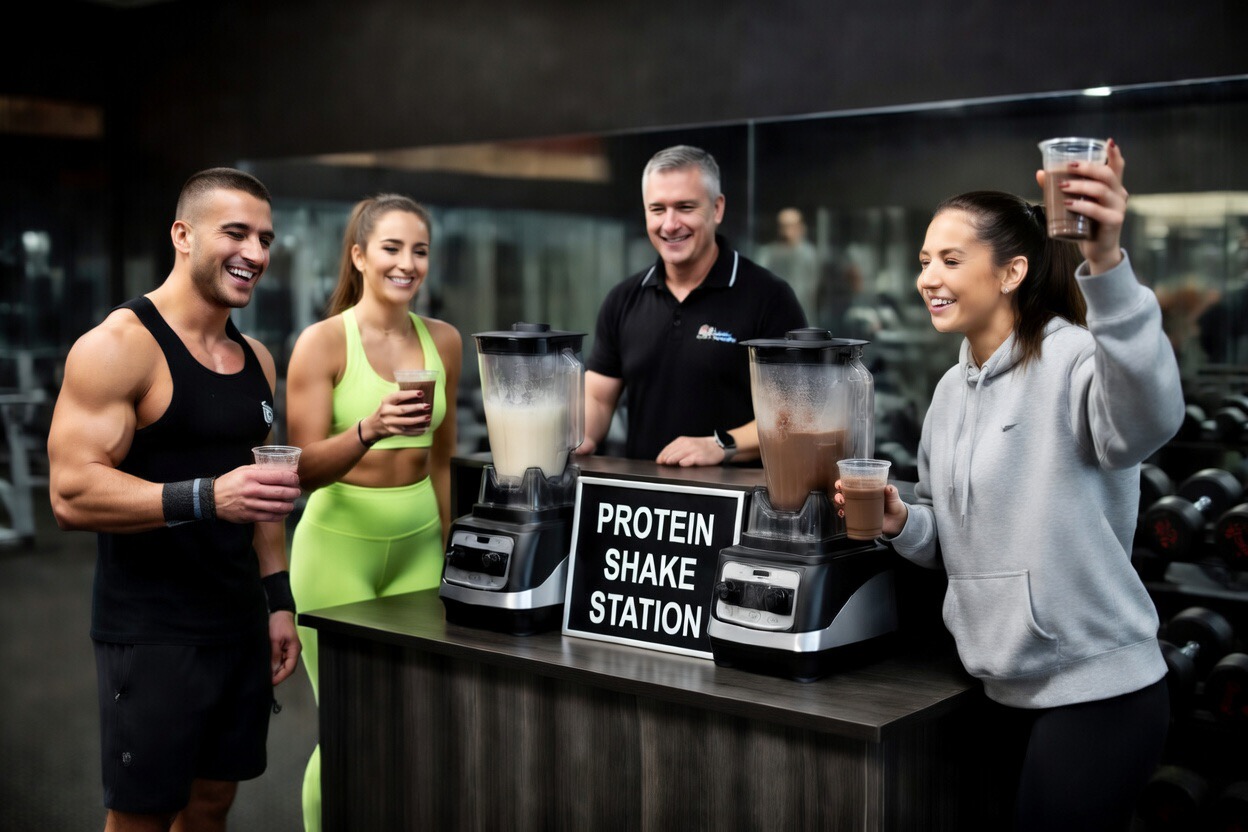 Think Bigger! A Protein Shake Station Could Sharply Increase Profits